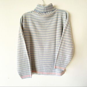 Vintage Distressed Turtleneck